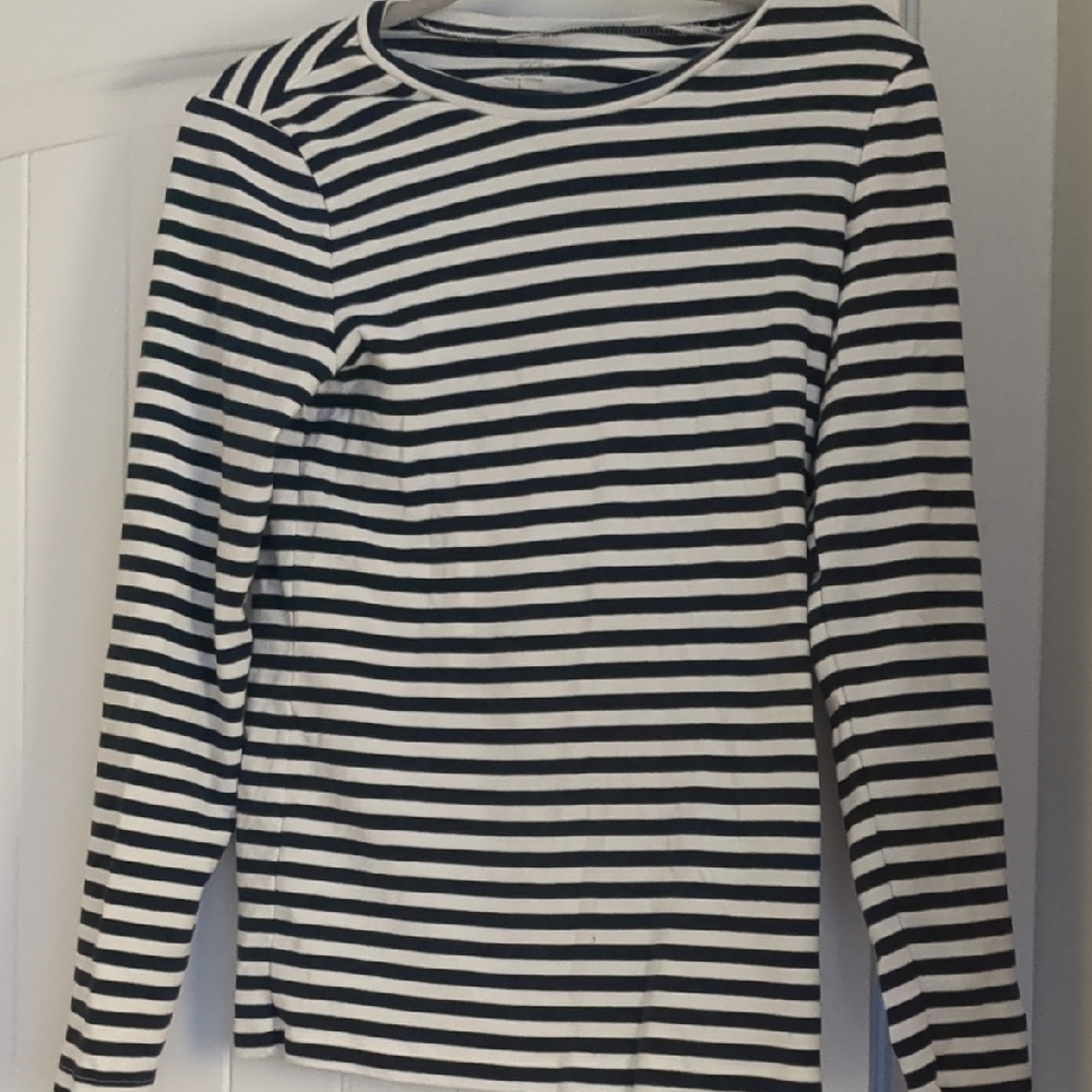 Striped Long Sleeve Top